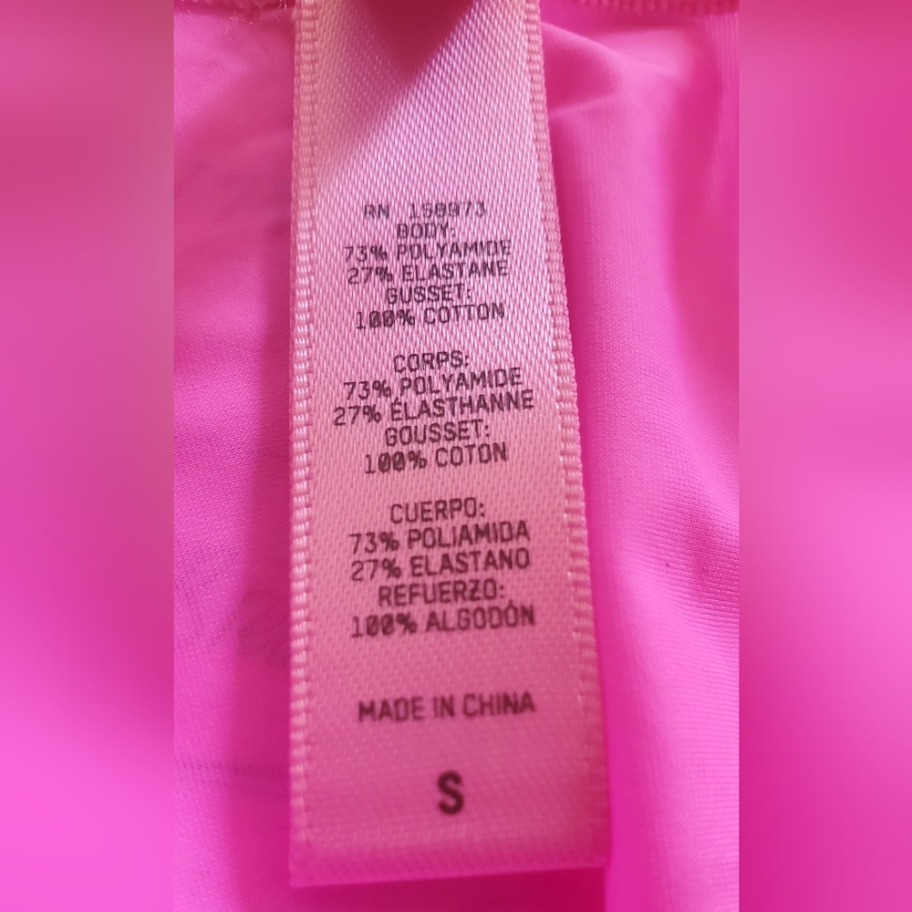 SKIMS High Waisted Bonded Briefs Pink Panties /Size:Small - Picture 2 of 9